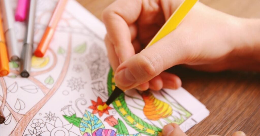 Flowers Coloring Book